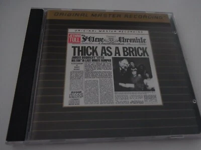 Jethro Tull  /  Thick as a Brick     Mfsl   UDCD  ( 24 Karat Gold )  USA - Bild 1 von 3