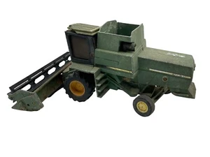 Vintage 1970'S ERTL John Deere 5020 Tractor Die Cast Grain Harvester Toy Green - Picture 1 of 10