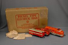 Marx O-Gauge 6000 Southern Pacific Dummy A-Unit ,Boxcar,Tin Litho Caboose 3P