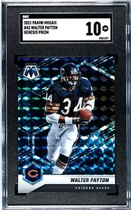 2021 Panini Mosaic Walter Payton Genesis Prizm - Picture 1 of 2