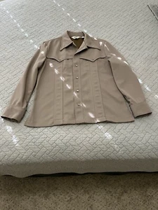 Vintage 1970 Lee Button Down Pearl Snap Men’s Shirt/Jacket - See Description - Picture 1 of 9