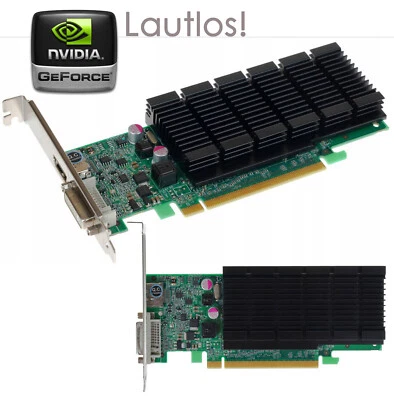 Silent Very Good 512MB Office 3D Graphics Card Nvidia GeForce 405 PCI-E x16 GF4 - Image 1 of 4