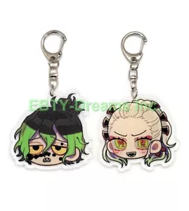 2er Set Demon Slayer Anime Acryl Schlüsselanhänger Daki, Gyutaro v1 - Bild 1 von 2