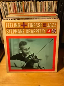 Stéphane Grappelli - Feeling + Finesse = Jazz Vintage 33rpm sehr guter Zustand + AB33 - Bild 1 von 2