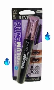 Revlon Volumazing Mascara Waterproof 951 Blackest Black Sealed on Cards - Picture 1 of 3