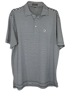 Polo Golf Peter Millar Verano Comfort Para Hombre Mangas Cortas a Rayas Talla M - Imagen 1 de 7