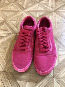 Damen Schnürturnschuh Vans Rot Gr.40 gebraucht - Bild 1 von 7