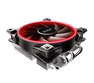 PCCOOLER GI-46U Top-Blow CPU-Kühler, 120mm Lüfter Rot, 125W TDP, Für Intel/AMD - Bild 1 von 5
