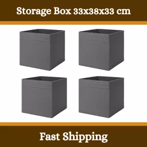 Scatole di stoccaggio IKEA Drona forma cubo tessuto organizer scatole scaffalature giocattolo - Foto 1 di 5