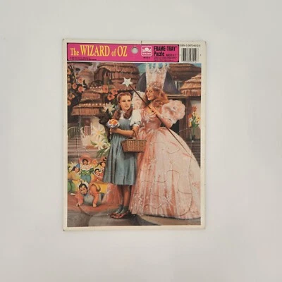 Rompecabezas The Wizard of Oz 1988 cuadro bandeja #4512C-5 Dorothy y Glinda Foto 1 de 4