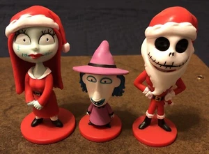 2023 Disney Pesadilla antes de Navidad SET 3 FIGURAS Jack Sally ++30 aniversario - Imagen 1 de 5