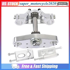 33mm 1.3'' Triple Tree Clamp Set For 50cc 70cc 110cc 125cc Dirt Pit Bike Taotao - Picture 1 of 13
