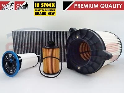 OE QUALITY PER MASERATI GHIBLI 13- LEVANTE 16- 3.0 DIESEL ARIA OLIO CARBURANTE ABITACOLO FILTRO ANTIPOLLINE