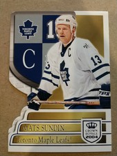 2003-04 (MAPLE LEAFS) Crown Royale Blue #95 Mats Sundin /850