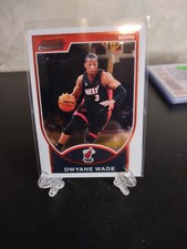 2007 Bowman Chrome #3 Dwayne Wade Miami Heat HOF