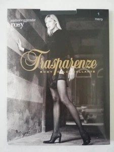 TRASPARENZE BAS UP 20 DEN TAILLE 1 MODELE ROSY COULEUR NOIR - Imagen 1 de 2
