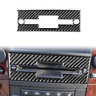 Carbon Fiber Center Control Cd Panel Cover Trim For Cadillac Cts 2003-2007