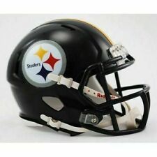 NFL Riddell Pittsburgh Steelers Mini Speed Helmet - Black