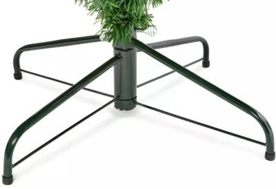 BEST HOME TECH Christmas Tree Stand 50cm 3ft-9ft Trees Metal Folding Base for 19mm-24mm Poles