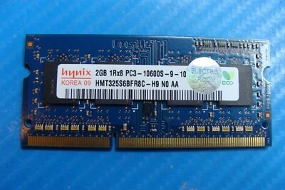 MacBook Pro A1278 Hynix 2Gb Memory RAM SO-DIMM pc3-10600s hmt325s6bfr8c-h9 - Image 1 of 2