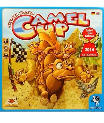 Camel Up Board Game Steffen Bogen 2014 English & German (8yrs+) Complete - Image 1 of 4