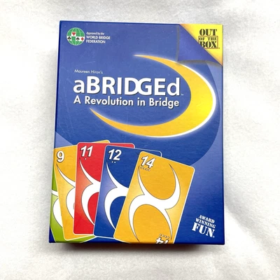 Juego de cartas vintage aBRIDGEd “A Revolution In Bridge” de Out Of The Box 2006 ¡NUEVO! Foto 1 de 4