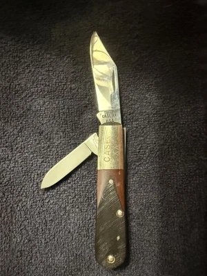 Case XX USA 1965-69 62009 1/2 Red Bone Barlow Two Blade Knife USA - Image 1 of 4