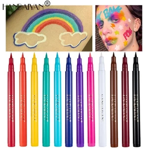 Set Eyeliner Matita Eyeliner Impermeabile Lunga Durata Opaca Eye Liner - Foto 1 di 24
