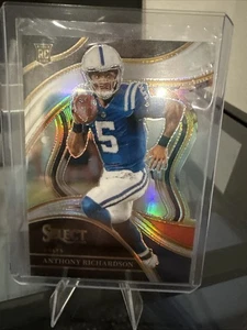 2023 Panini Select - Club Level Anthony Richardson #297 Black & Red Prizm... - Picture 1 of 2