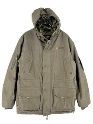 GEOGRAPHICAL NORWAY Hooded Parka Jacket Coat Men Size S - Image 1 of 4