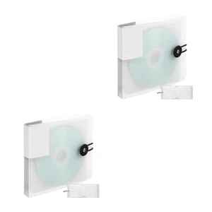 Set of 2 CD -Broschüre Reisen -Speichergehäuse CD-DVD-Aufbewahrungshülle - Afbeelding 1 van 12