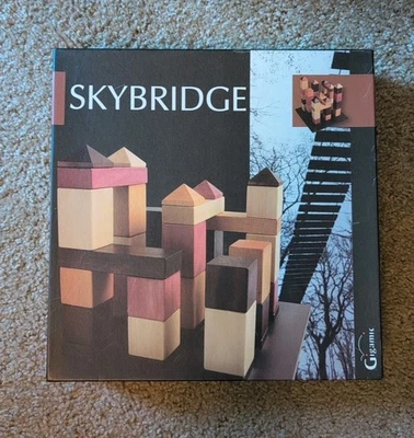 Skybridge - 3D Strategic Wooden Board Game, 100% Complete - Gigamic RARE - Image 1 of 4