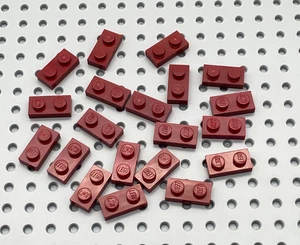 LEGO® 20x Platte Bauplatte 1x2 flach 3023 dunkelrot - Bild 1 von 1