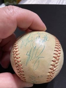 Mid 70’s California Angels Baseball with 20+ Autographs Including Nolan Ryan HOF - Picture 1 of 13