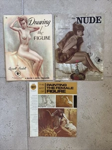 Vintage How to Draw The Nude Fritz Willis Walter T Foster & Drawing The Figure - Picture 1 of 17
