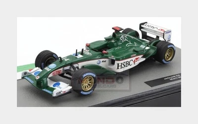 1:43 EDICOLA Jaguar F1 R4 #14 2003 Mark Webber Green White FORMULA1AUTOCOL106 - Immagine 1 di 2