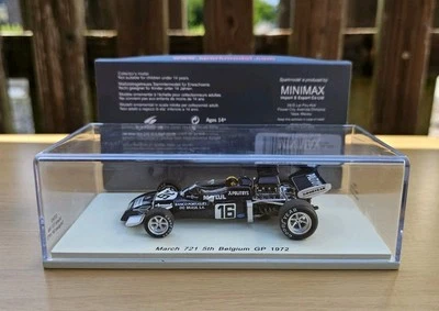 March 721 5th Belgium GP 1972 Carlos Pace 1:43 Spark - Bild 1 von 4