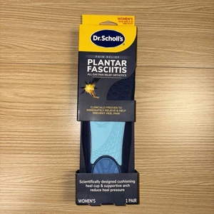 Dr. Scholl's Plantar Fasciitis Relief Orthotic Insoles for Women, Size 6-10 - Picture 1 of 2