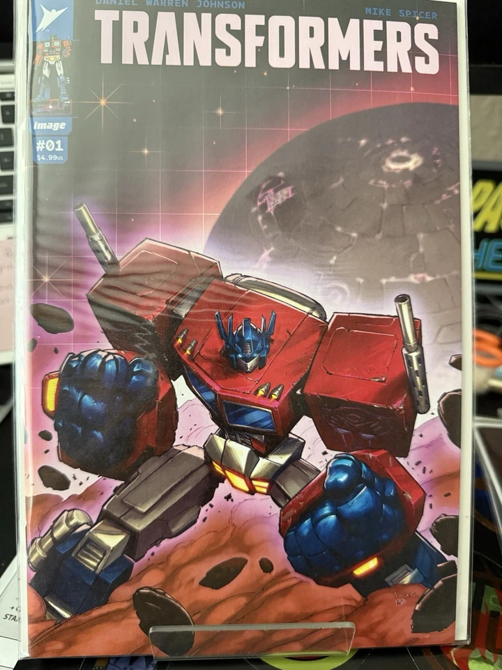 TRANSFORMERS #1 MIKE BOWDEN NYCC EXCLUSIVE VARIANT IMAGE COMICS Limited To 500 - Image 1 of 1