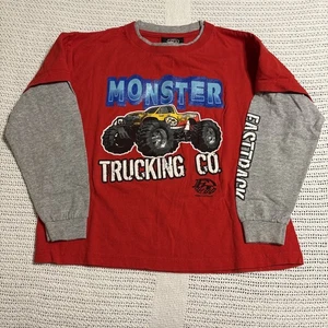 Vintage 2005 Fast Track, Kids, Large, Long Sleeve T-Shirt, Monster Trucking Co￼ - Picture 1 of 10