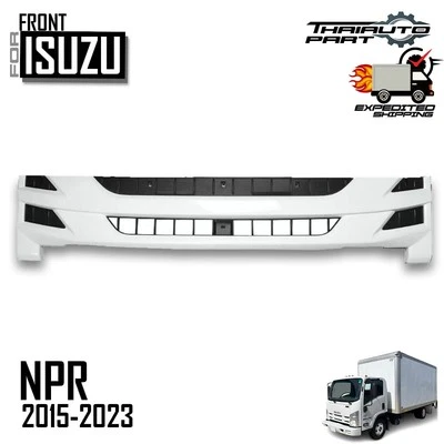 Parrilla de radiador blanca delantera para ISUZU NPR NPR-HD NQR NRR 2015-2023 Foto 1 de 4
