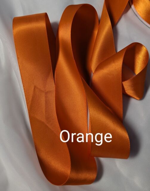 Cloth Ribbon – 1/2 Inch – Orange