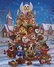 Vermont Christmas Company Canine Christmas Tree 1000 Piece Jigsaw Puzzle By Rand