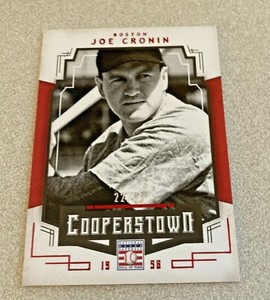 2015 Panini Cooperstown #54 Joe Cronin Red Sox /35