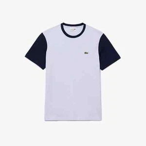 Lacoste Men's Short Sleeve Color Blocked Crew Neck Tshirt Big and Tall 3XL - Picture 1 of 4