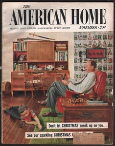 THE AMERICAN HOME MAGAZINE - NOVEMBER 1955 - STORIES - ADS  - GOOD/ACCEPTABLE - Imagen 1 de 2