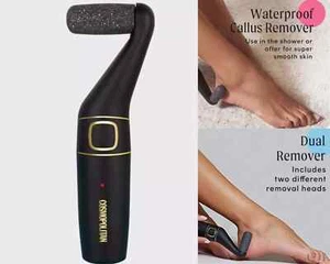 Electric Foot File Callus Remover Scraper Hard Dead Skin Feet Pedicure Set Kit - Picture 1 of 6