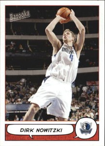2004-05 Topps Bazooka Basketball #41 Dirk Nowitzki