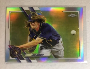 Topps Chrome Josh Hader #212 2021 refractor - Imagen 1 de 2