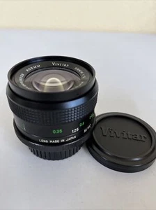 Vivitar 28mm 1:2 Auto Wide Angle 55mm Lens For Minolta or Olympus Om-Cameras - Picture 1 of 14
